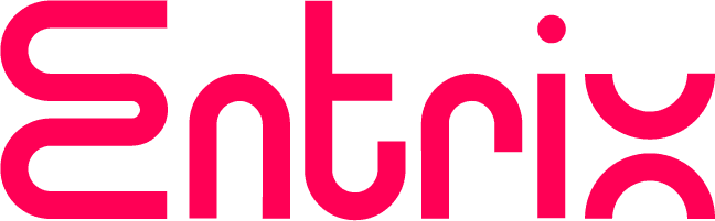 Entrix Logo – Anbieter von KI-gesteuerter Stromvermarktung und Flexibilitätslösungen