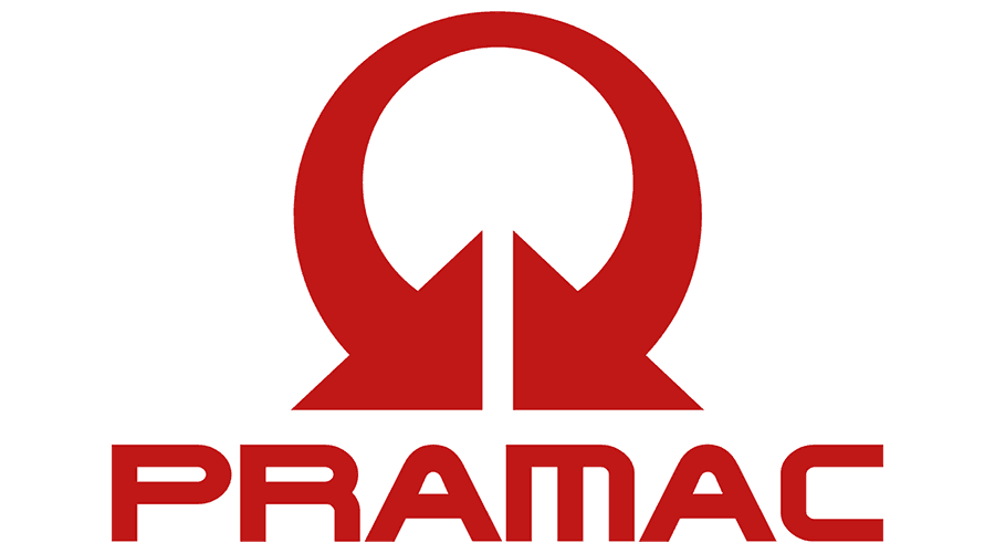 Pramac Logo – Hersteller von Notstromaggregaten und Energiespeichern
